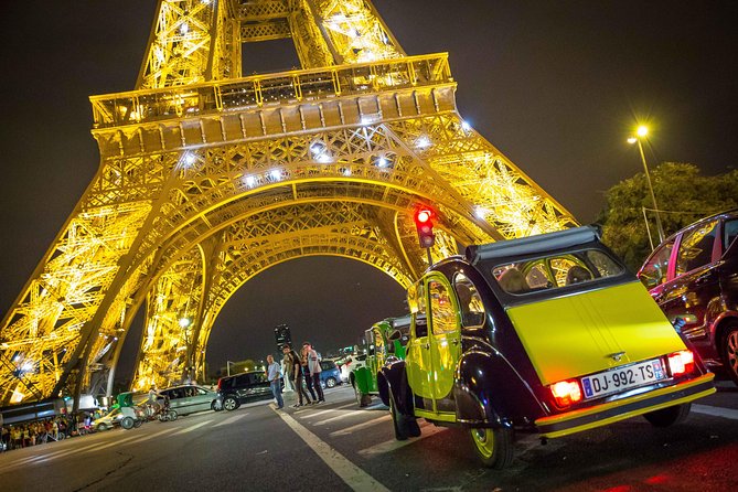 2CV tour by night - Grand Palais, Petit Palais, and Invalides