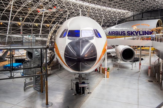 Aeroscopia Admission Ticket - The Concorde, Caravelle, A300B, and Super Guppy