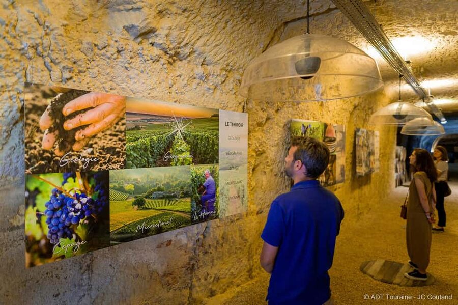 Amboise: Caves Ambacia Visit and Wine Tasting - The shop and bistro add useful flexibility