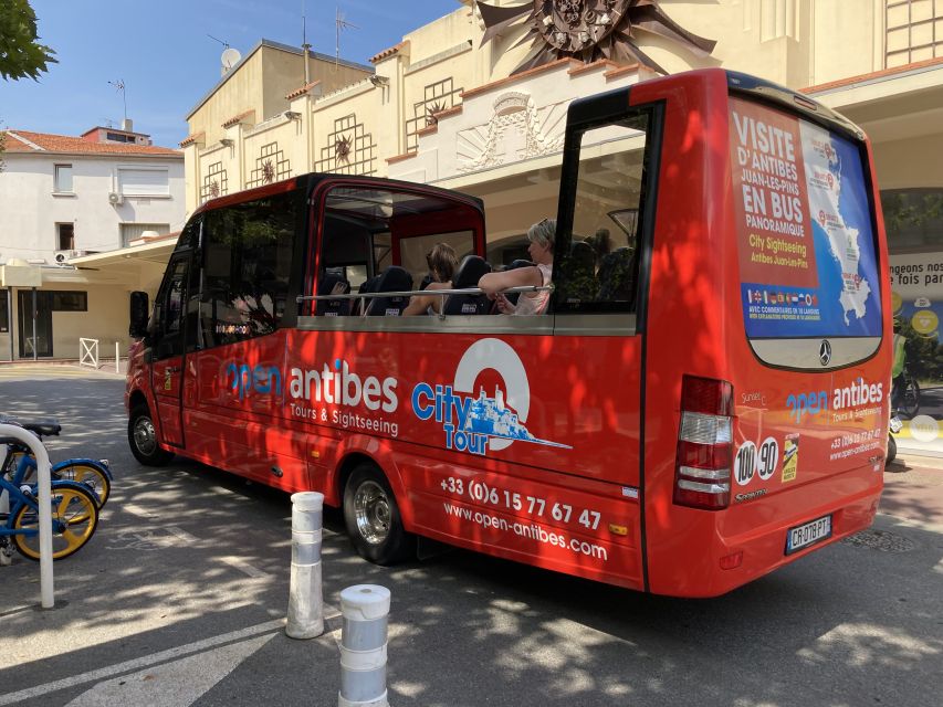 Antibes: 1 or 2-Day Hop-on Hop-off Sightseeing Bus Tour - Baie de la Garoupe and the Cap d’Antibes