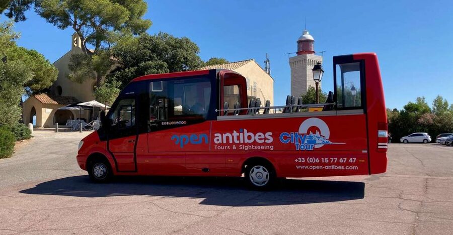 Antibes: 1 or 2-Day Hop-on Hop-off Sightseeing Bus Tour - Place Guynemer: the best starting point for old Antibes