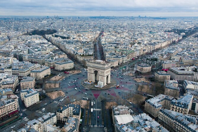 Arc de Triomphe + Rooftop Access Tickets - The Monument Below the Roof
