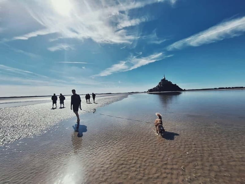 Bay of Mont Saint-Michel : Quicksands And Discovery - Feeling the quicksand without turning it into a stunt
