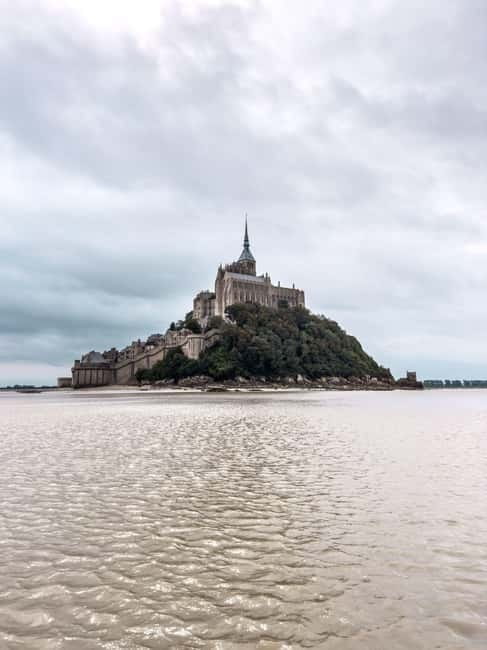Bay of Mont Saint-Michel : Quicksands And Discovery - The view of Mont Saint-Michel from the sand