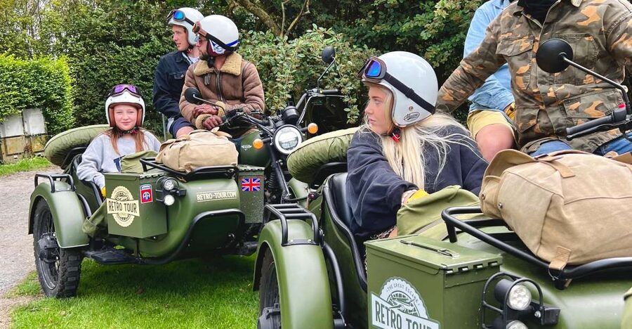 Bayeux: 2-hour tour of the D-Day beaches, by vintage sidecar - The Normandy American Cemetery: the emotional center