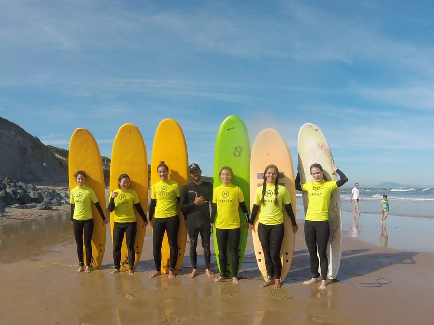 Biarritz: 1.5-Hour Group Surf Lesson - Key points to know before booking