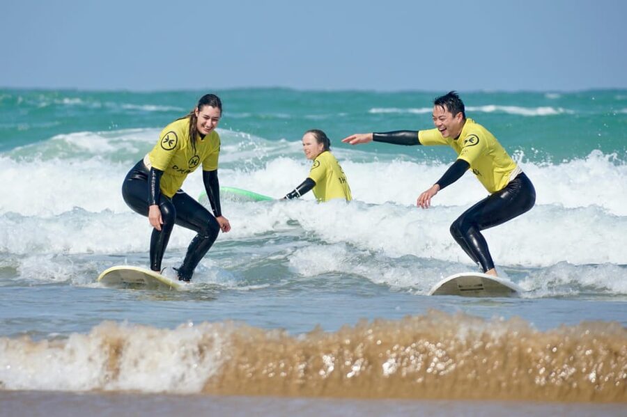 Biarritz: 1.5-Hour Group Surf Lesson - Why Marbella Beach makes a good classroom
