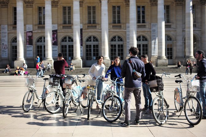 "Bordeaux by bicycle: a 3-hour tour immersive experience" - The riverfront route continues to Pont Jacques Chaban Delmas