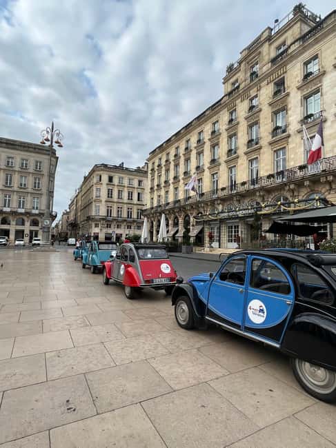 Bordeaux: Private Tour in a Citroën 2CV - Gambetta and the Roman remains at Palais Gallien