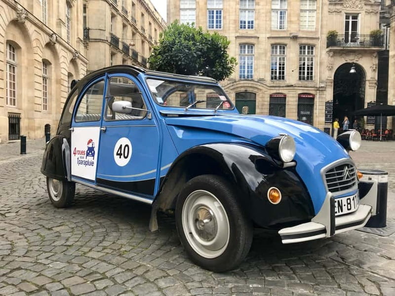 Bordeaux: Private Tour in a Citroën 2CV - Quinconces, Chartrons, and the northern city