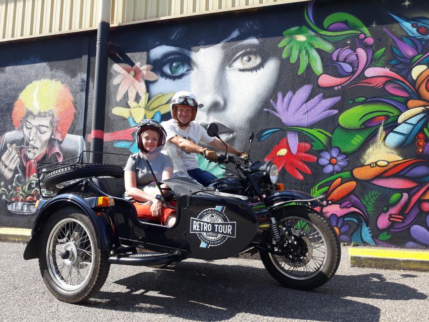 Bordeaux: Sightseeing by Side Car - Comfort, safety, and the open-air ride