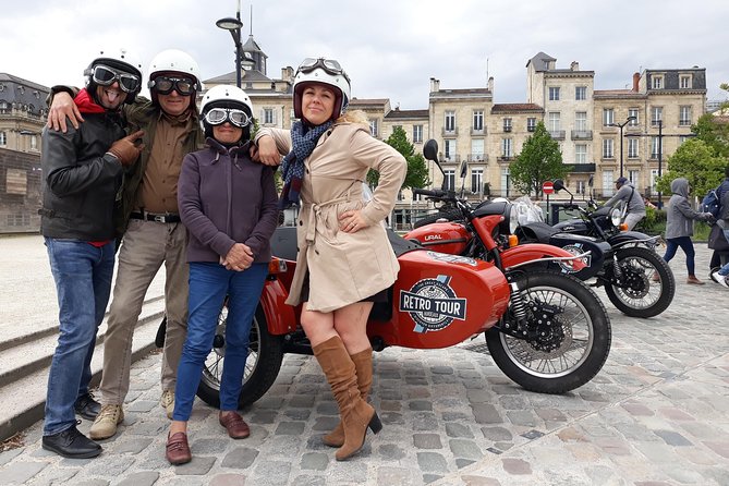 Bordeaux Sightseeing Private Sidecar Guided Tour - The guides make the short route work