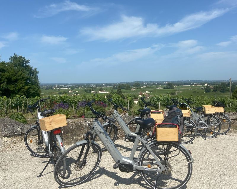 Bordeaux: St-Emilion Vineyards e-Bike Tour with Wine & Lunch - Lunch at a Great Classified Growth estate
