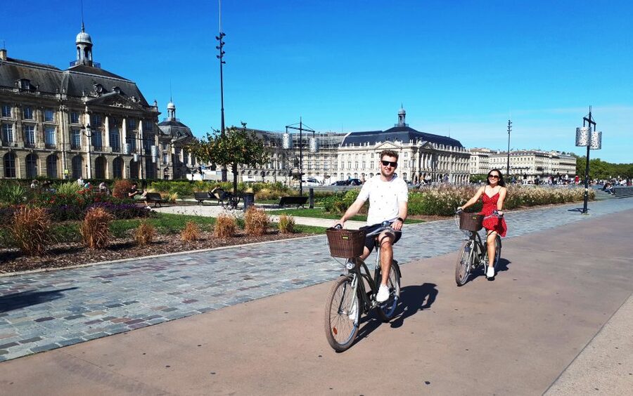 Bordeaux: Top Landmarks & Historic Bike Tour - Quinconces, the Golden Triangle, and the Grand Théâtre