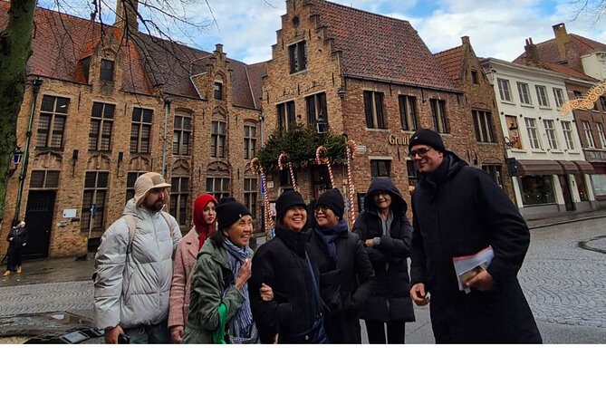Bruges Guided Day Tour from Paris with Canal Cruise - Minnewater Lake and the Lake of Love