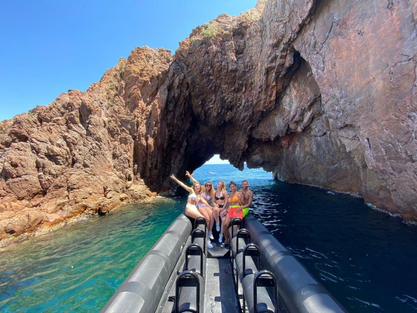 Cannes: 2.5-Hour Esterel Calanques Boat Excursion - Coves, calanques, and the first swimming stop