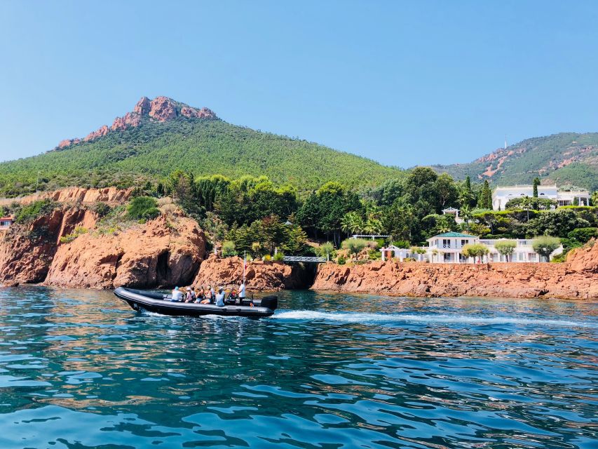 Cannes: 2.5-Hour Esterel Calanques Boat Excursion - The return run: calm views and a burst of speed