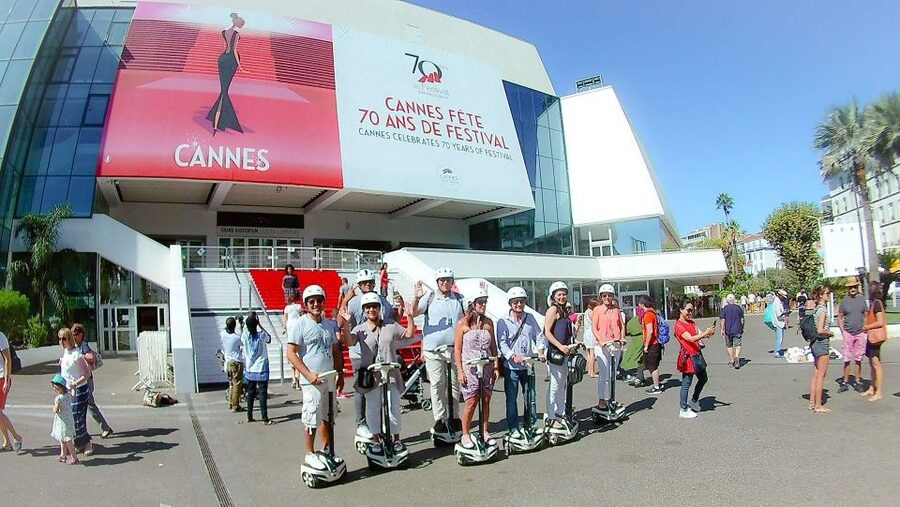 Cannes: 2-Hour Gyropod Tour - A short pause for photos and local atmosphere