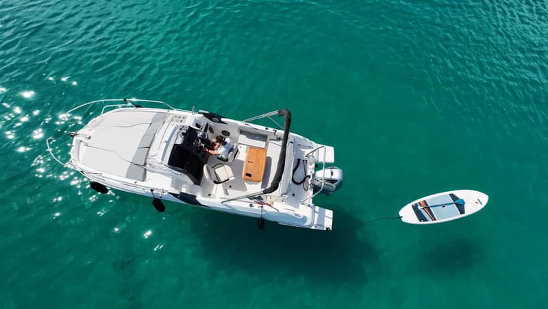 Cannes: Lérins Islands Private Boat Tour - Lérins waters and the first swimming stop