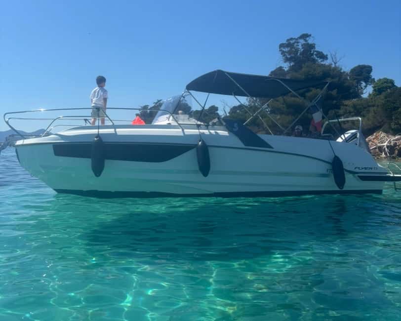 Cannes: Lérins Islands Private Boat Tour - Sainte Marguerite Island: one hour on and around the water