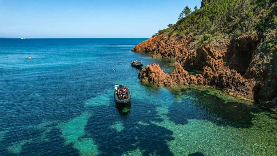 Cannes: Scenic Coves RIB Boat Tour - The secret stop and the swimming break