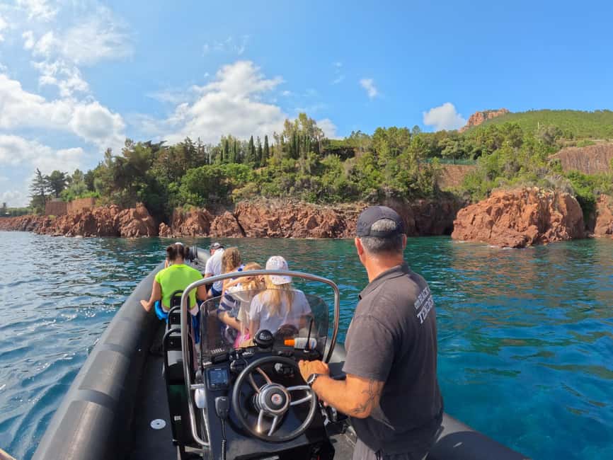 Cannes: Scenic Coves RIB Boat Tour - What the $64 price really includes