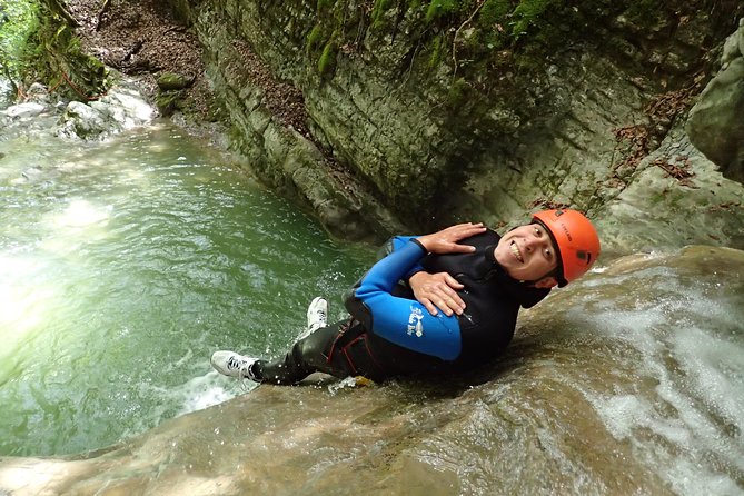 Canyoning Annecy Angon Discovery - The approach walk: short, but not disposable