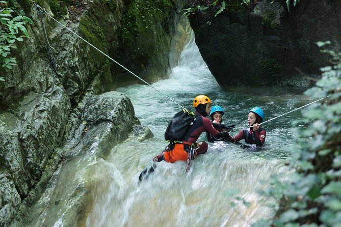 Canyoning discovery 3h in Aix les bains / Chambéry: Ternèze - Key points about the Ternèze canyoning trip
