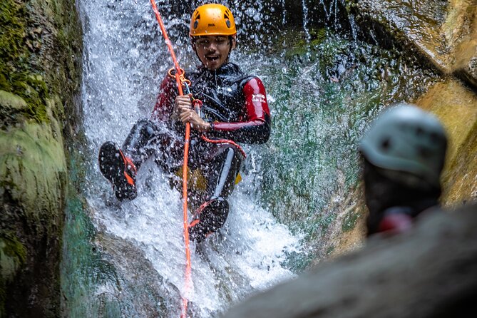 Canyoning of the Wolf Gorge - Learning the first canyoning skills
