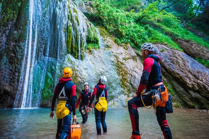 Canyoning of the Wolf Gorge - Natural slides, clear pools, and optional jumps