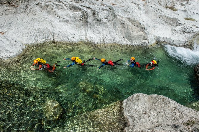 Canyoning The Verghellu Canyon in Corsica - Into the Verghellu: Water, Rock, and Natural Slides