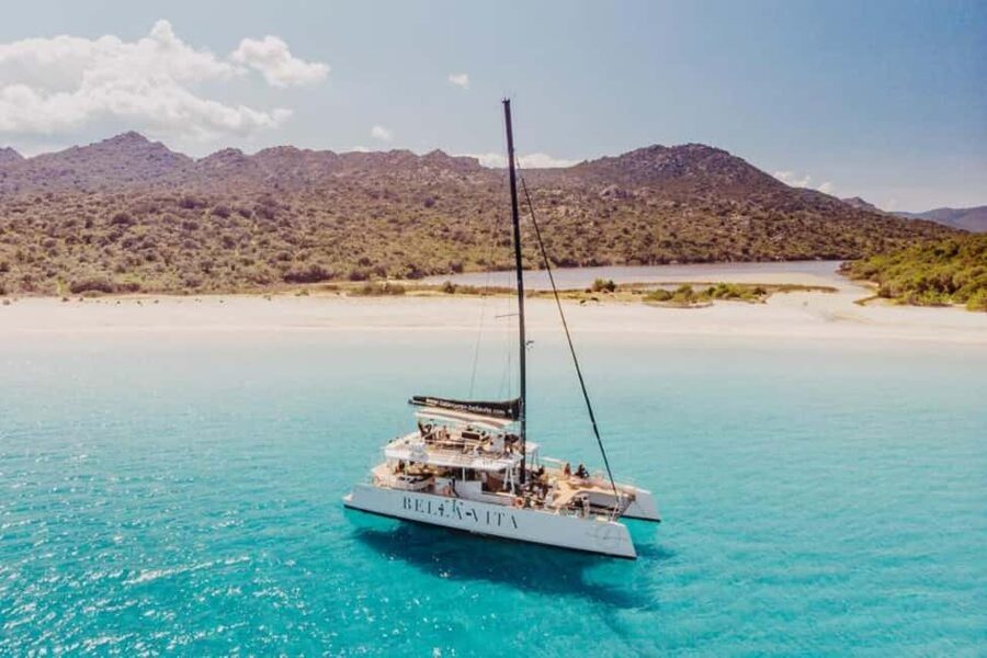 Catamaran day excursion - Swimming in Corsica’s clear coves