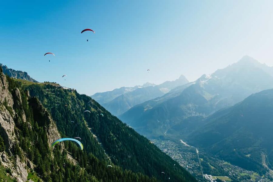Chamonix: Tandem Paragliding Flight - Landing back in the valley