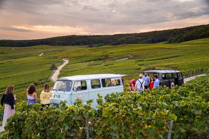 Champagne experience with a vintage van from Epernay - 3 hours - Starting along the Avenue de Champagne