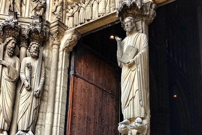 Chartres Cathedral 5 Hours Tour from Paris with Private Transport - The labyrinth, clock, and crypt