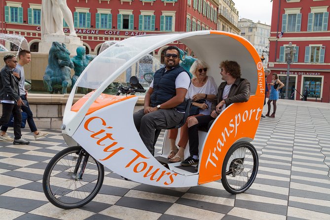 City Tour: Original tour of the city of Nice. - Why a bike taxi works well in Nice