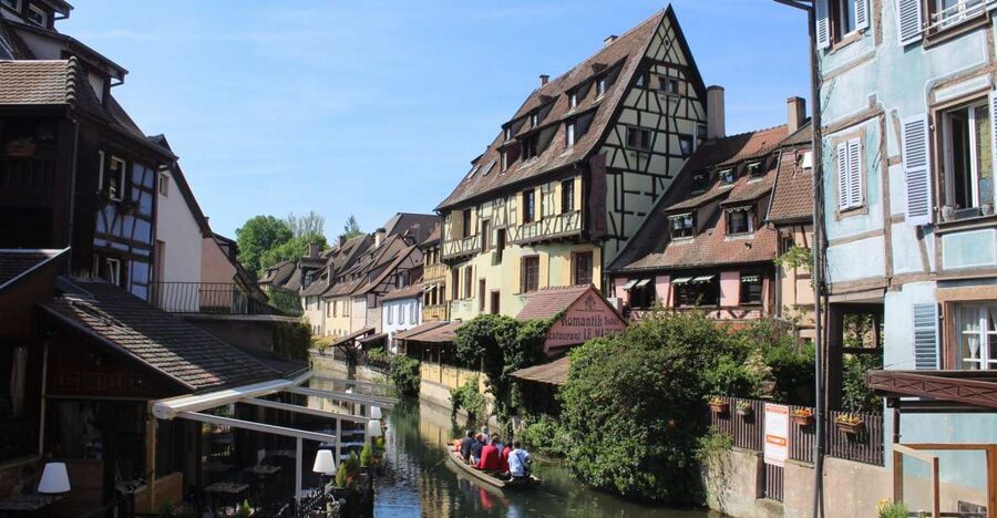 Colmar: Highlights Walking Tour and Wine Tasting - Colmar’s half-timbered Old Town