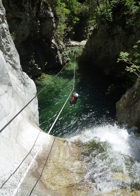 Corte Region: Fun Canyoning Verghellu - How the guides shape the experience