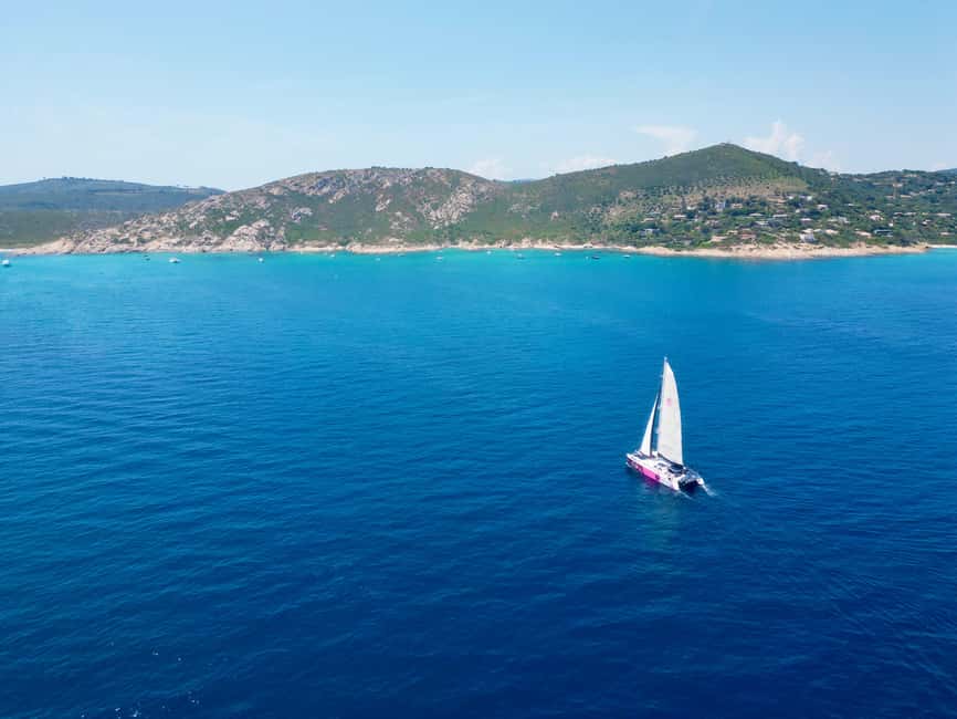 Côte d'Azur: Half-Day Coastline Catamaran Sailing Tour - Key points at a glance