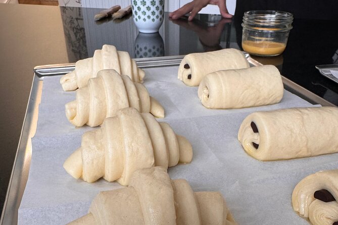 Croissant Baking Class, Mastering the Art with a Pastry Chef - Working the Dough With Individual Help