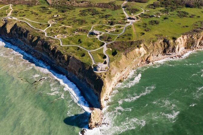 DDay American Beaches and US Airborne Full Day Tour from Bayeux - Pointe du Hoc: craters, cliffs, and the Ranger assault