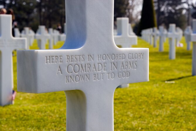 DDay American Beaches and US Airborne Full Day Tour from Bayeux - Angoville-au-Plain: a fitting final stop