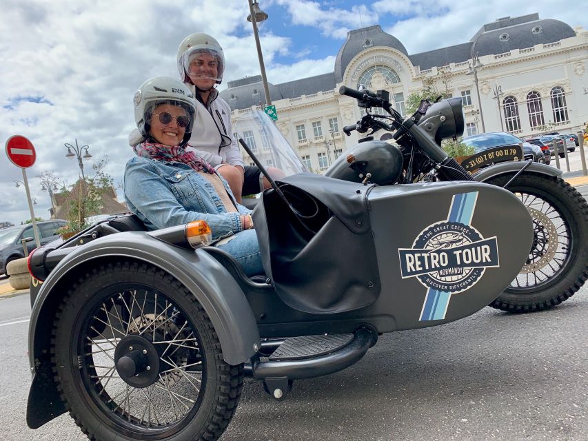 Deauville: Private Guided Tour by Vintage Sidecar - The panoramic views from the heights