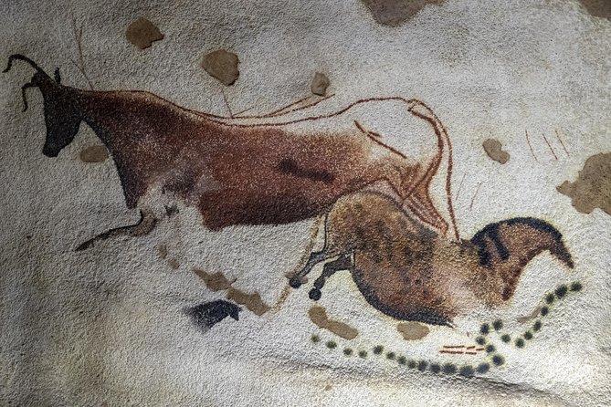 Dordogne Day Tour : Prehistory and The Art of the Caves from Sarlat - La Roque Saint-Christophe and life against the cliff