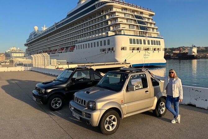 Drive by cabriolet from Marseille cruise port to cassis - Cassis: The Main Break in the Day