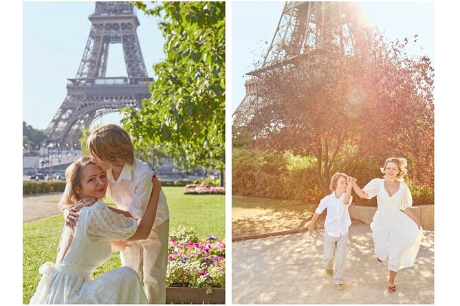 Eiffel Tower Private Photo Shoot - Posing help makes the biggest difference