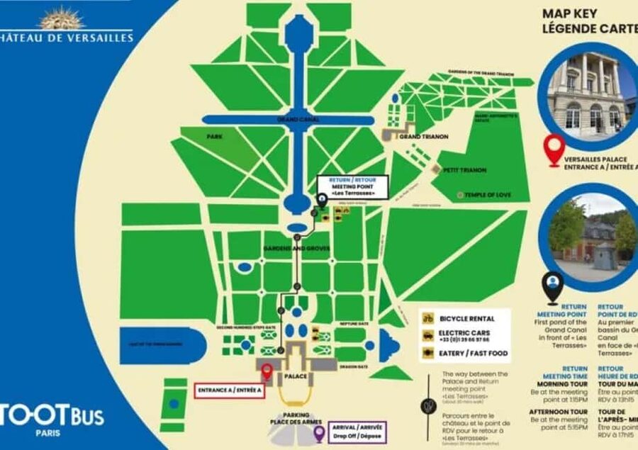 Excursion from Paris to Versailles Palace by Tootbus - Practical tips for a smoother day