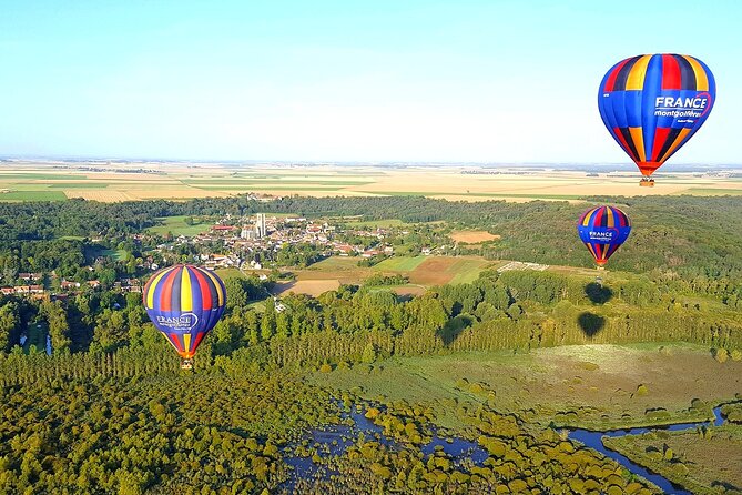 Fontainebleau Forest Half Day Hot-Air Balloon Ride with Chateau de Fontainebleau - The landing and the champagne toast
