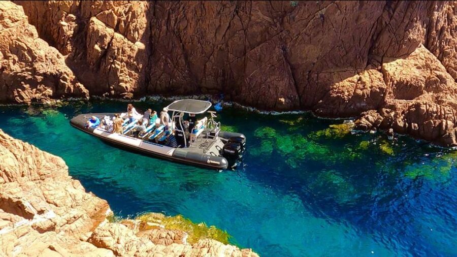 Fréjus 2.5 Hours Sea Excursion by Boat - The Swimming Break and Mask Use