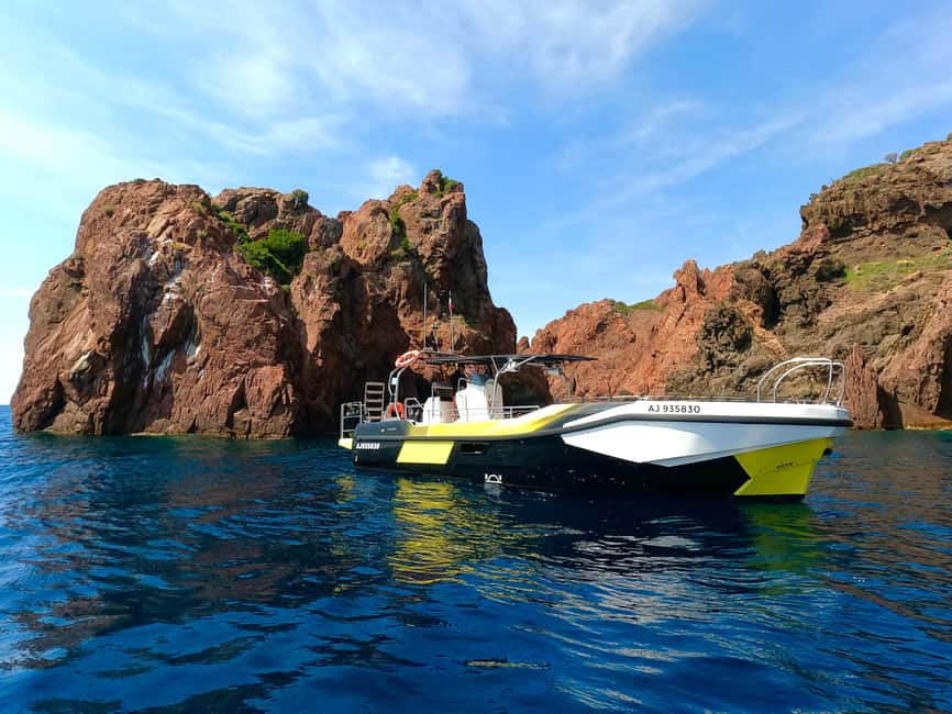 Fréjus: Sea and Creeks Boat Tour with Snorkeling and Drinks - Should you book the Fréjus boat tour?